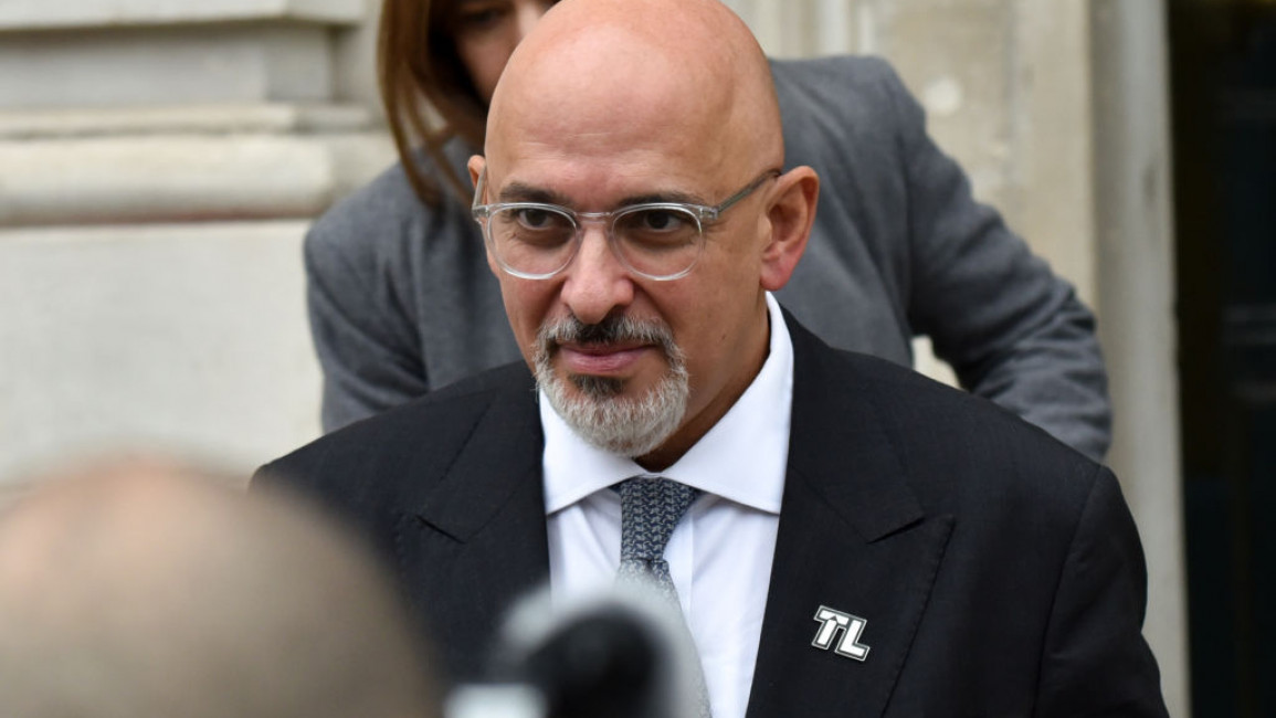 Nadhim Zahawi implied that protesters could face prosecution for chanting pro-Palestine slogans [Getty]