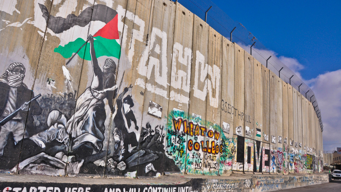 Bethlehem, Palestine, West Bank wall.