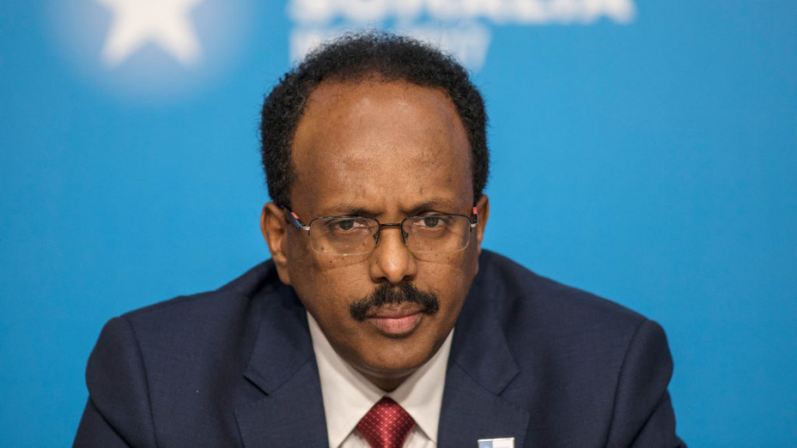 Somalian President Mohamed Abdullahi Mohamed