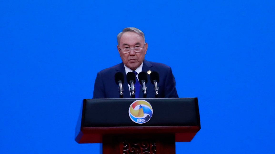 Nursultan Nazarbayev, the ex-Kazakh president