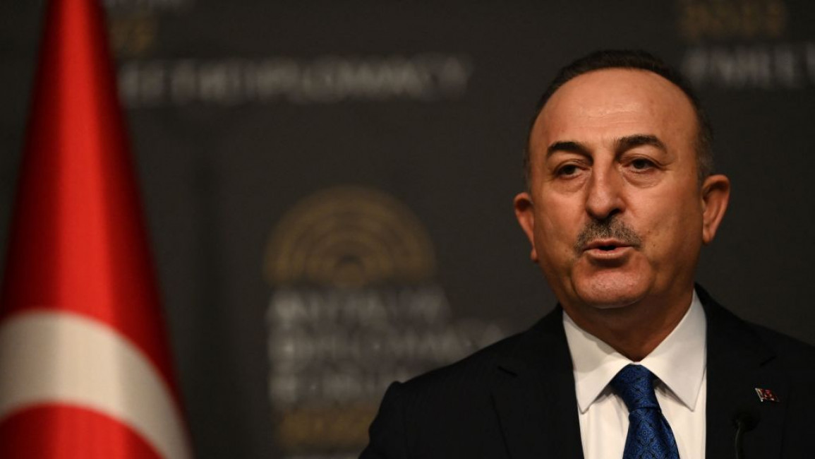 Mevlut Cavusoglu, the Turkish foreign minister