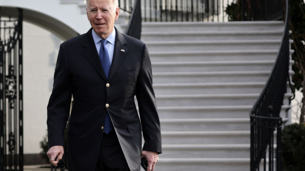 Joe Biden said the US would respond if Russia uses weapons of mass destruction [Getty]