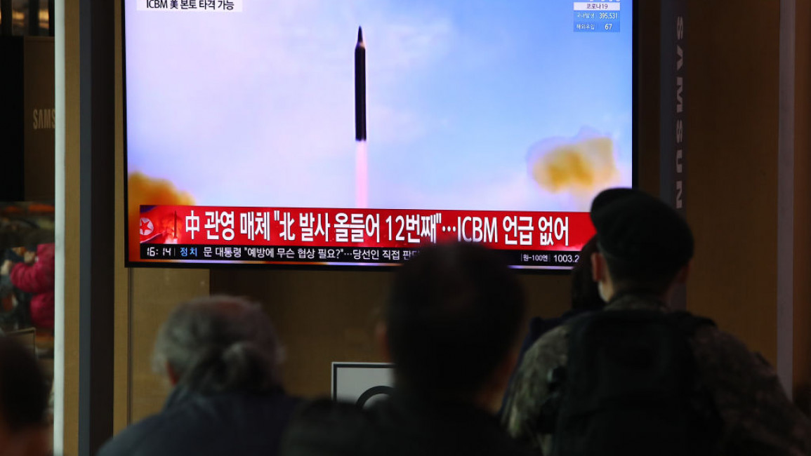 The missile launch was received with outrage in neighbouring South Korea [Getty]