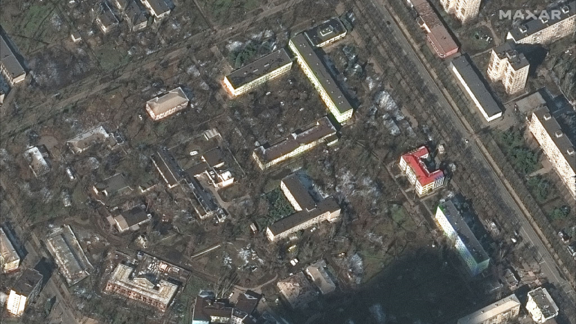 Mariupol satellite image, Ukraine