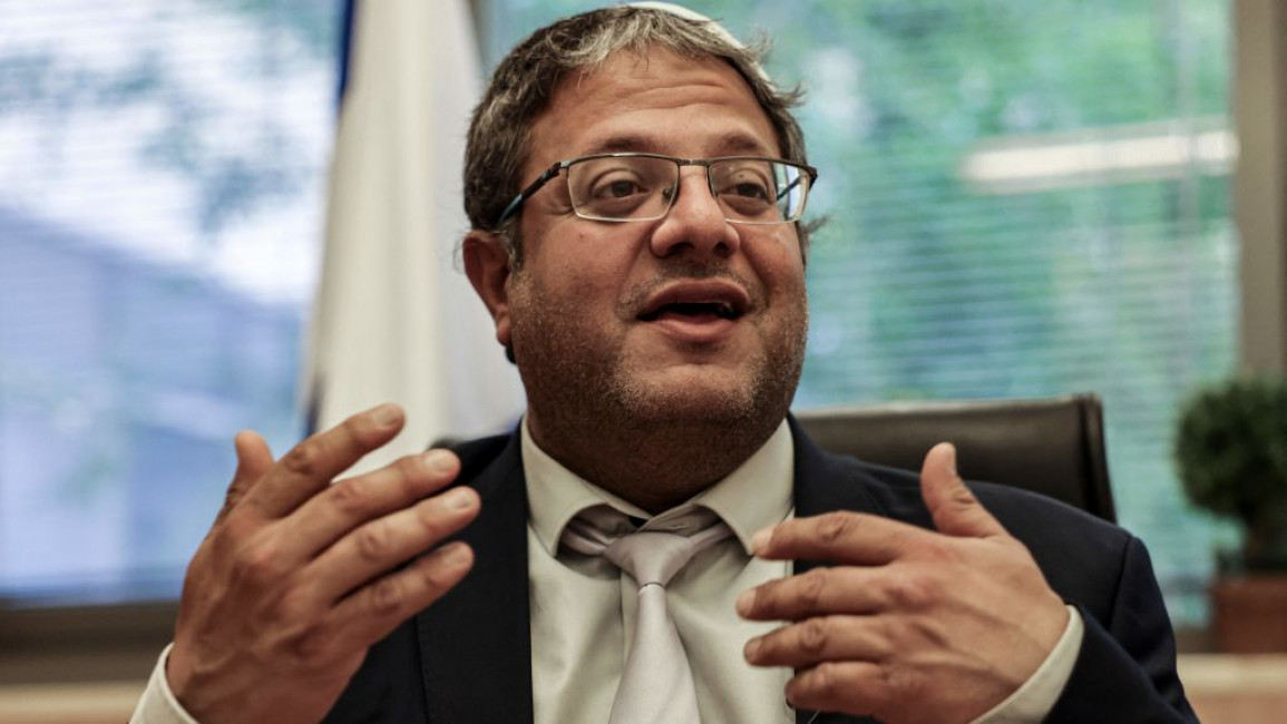 Itamar Ben-Gvir, an Israeli lawmaker
