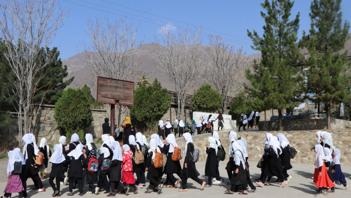 Girls education in Afghanistan 