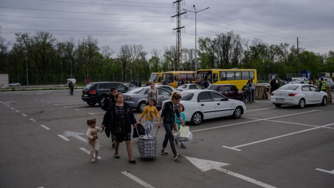 Ukraine refugees 