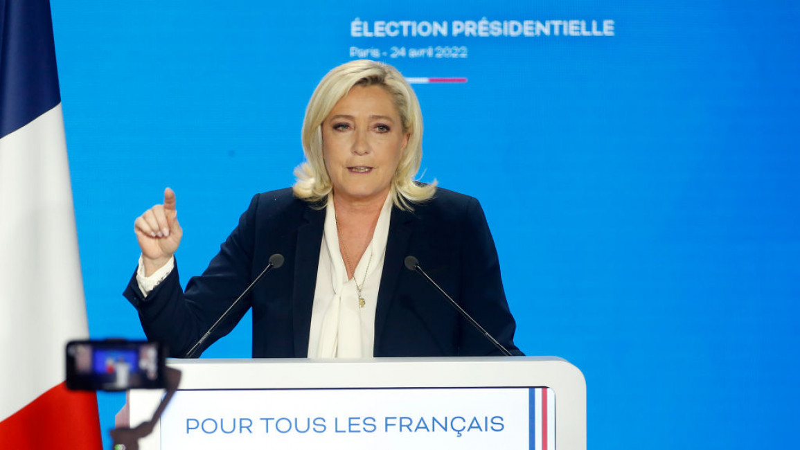 France's far-right politician Marine Le Pen