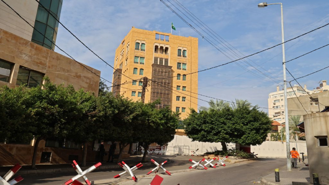 Saudi embassy in Beirut, Lebanon