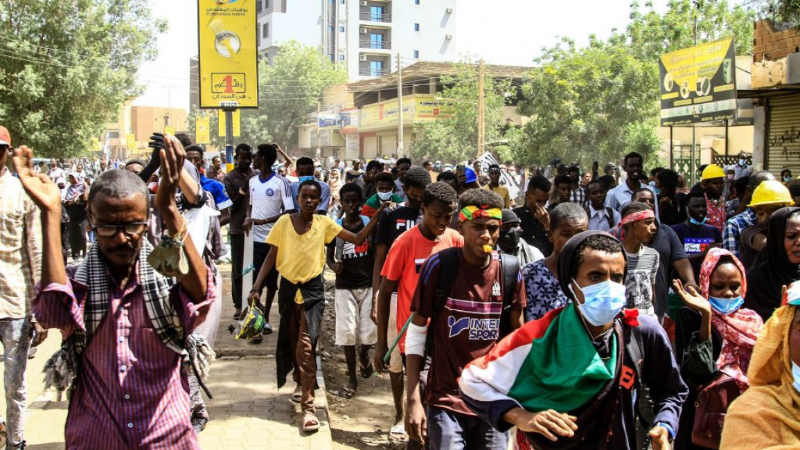 Sudan has been rocked by protests since last October's coup [Getty]
