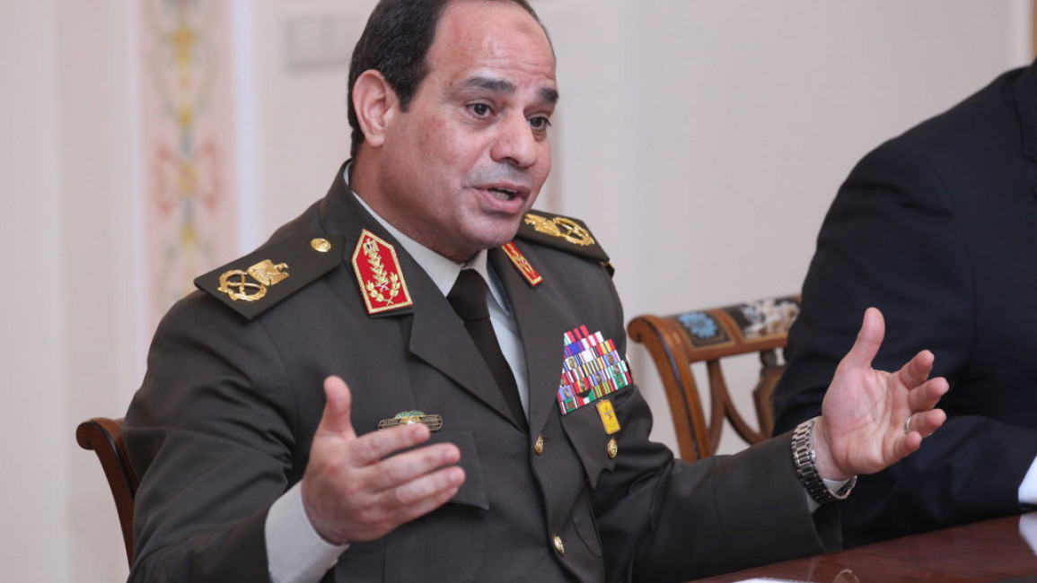 In 2013, Sisi led a military coup which ousted his predecessor Mohammed Morsi [Getty]