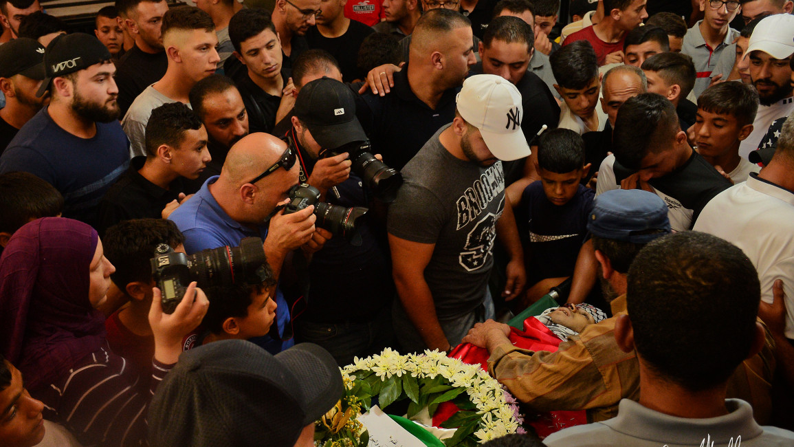 Silwad teen funeral / Qassam Muaddi