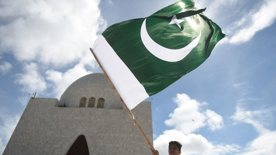 Pakistani flag 