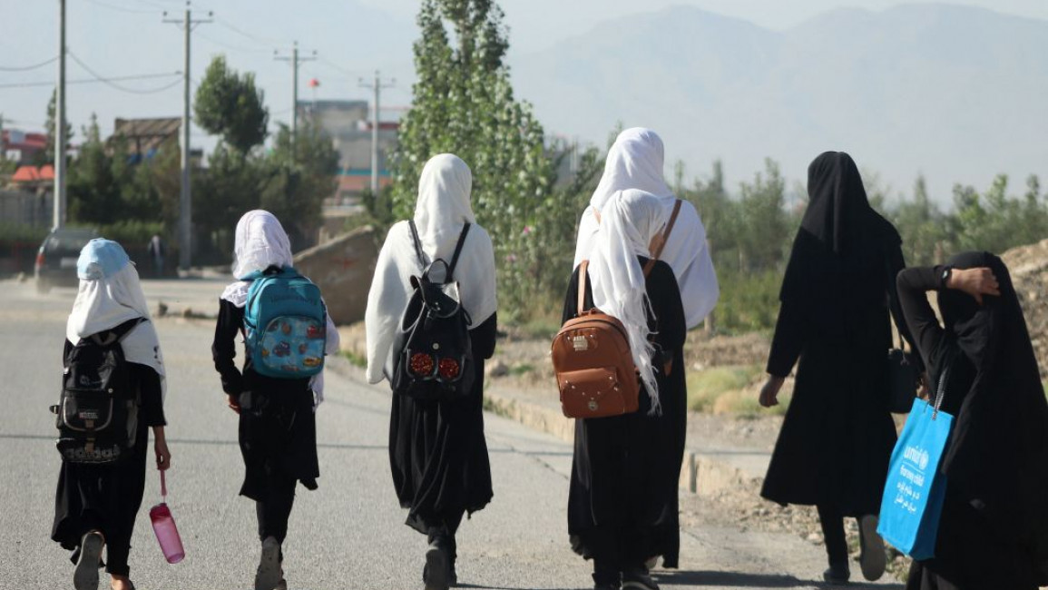 Afghanistan female education 