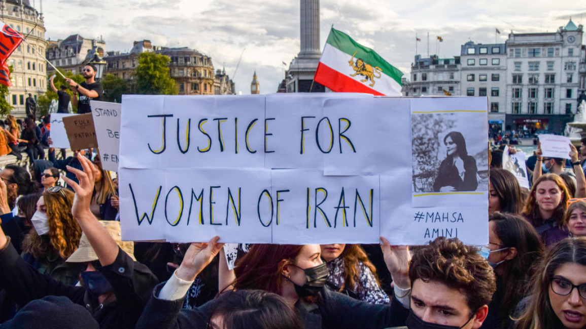 Iran UK protest