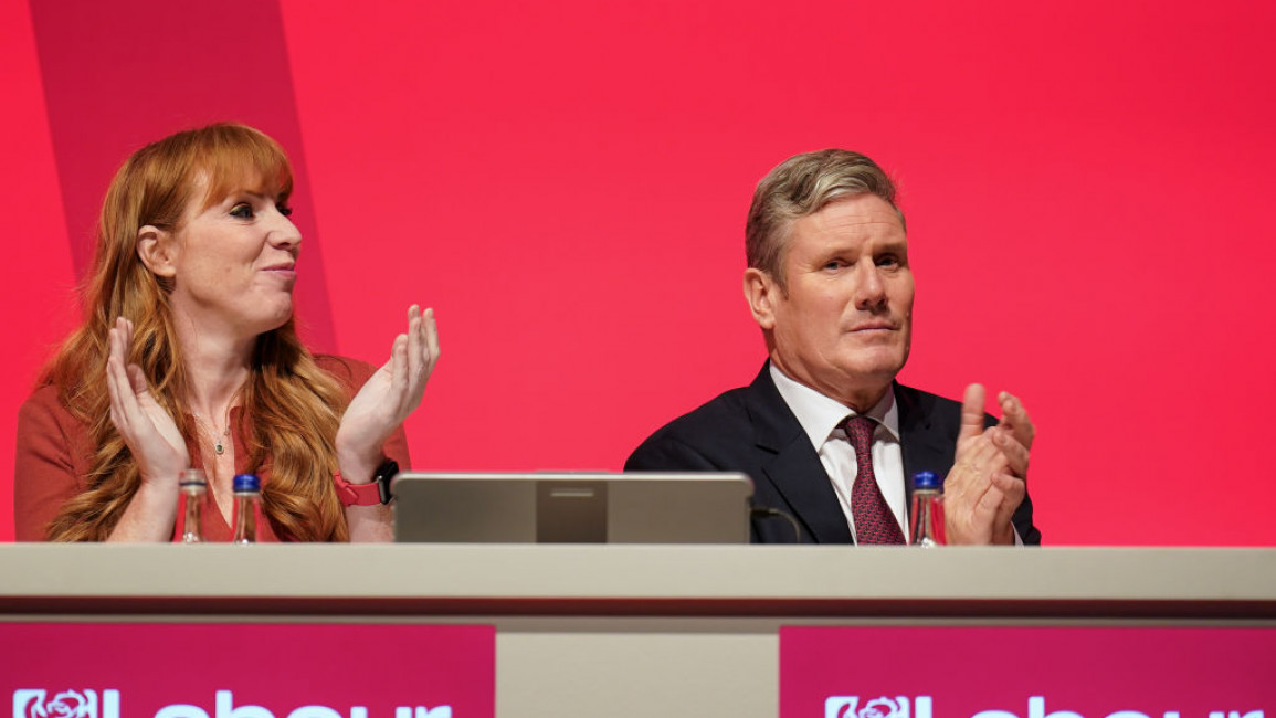 Labour leader Keir Starmer (right) said his party now had one of its best chances to win power from the Conservatives [Getty]