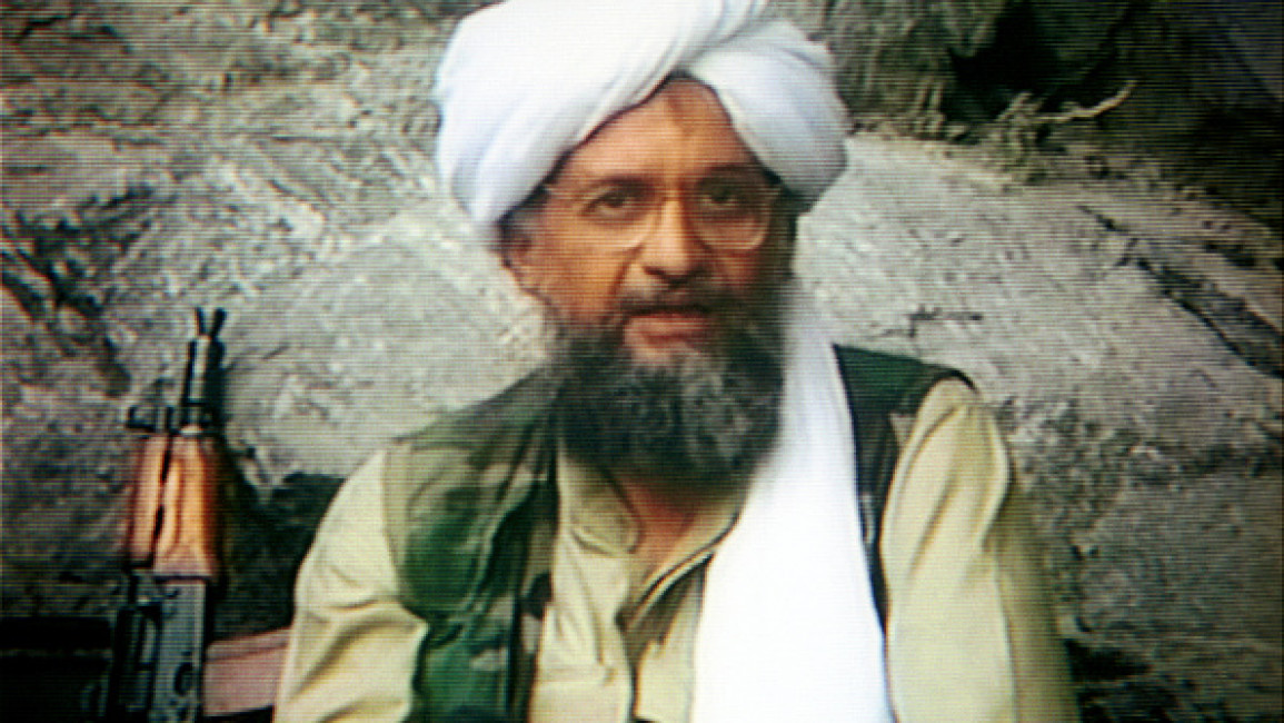 The TV channel broadcasts Ayman Al Zawahiri's reports. (Photo by Maher Attar/Sygma via Getty Images)