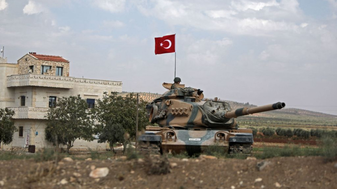Turkish troops entered the village of Kafr Jannah in northern Syria [Getty]