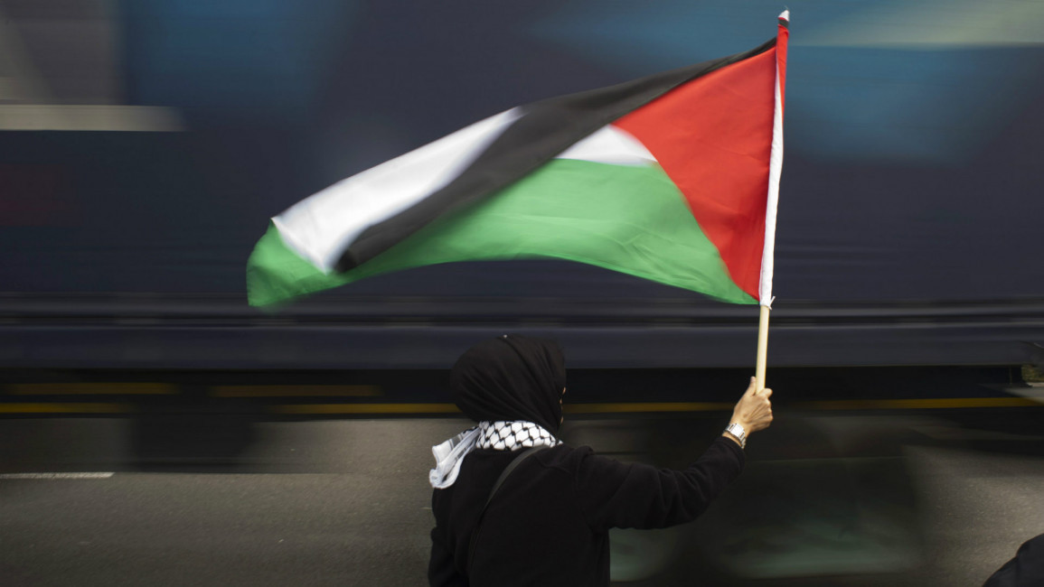 Palestinian flag Getty