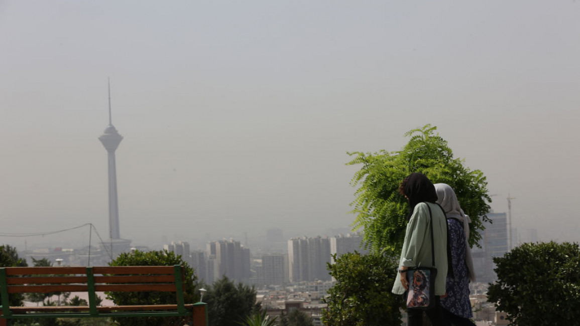 Air pollution Iran 