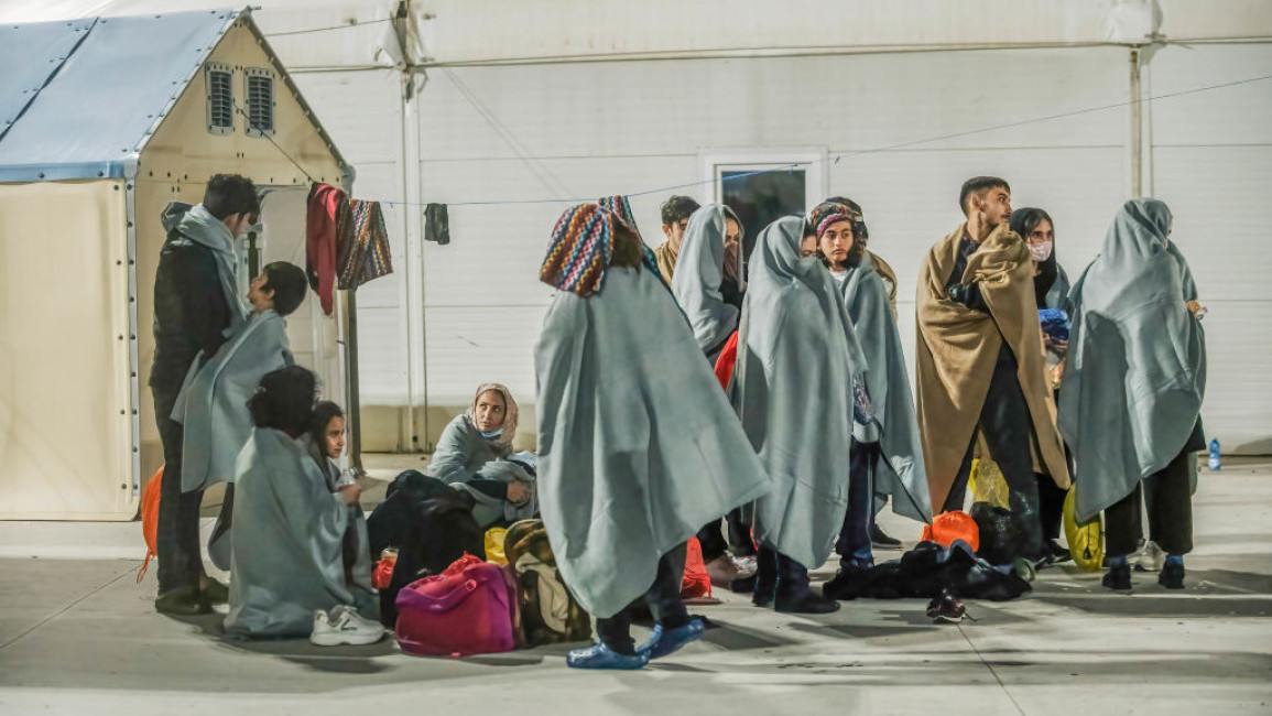 Afghan refugees 