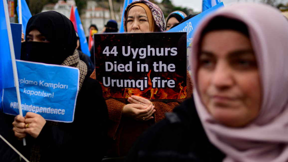 Uyghur fire 