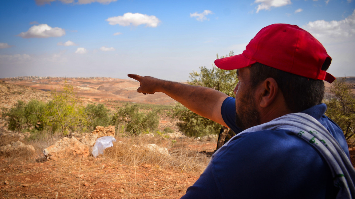 Palestinian villager West Bank / Qassam Muaddi