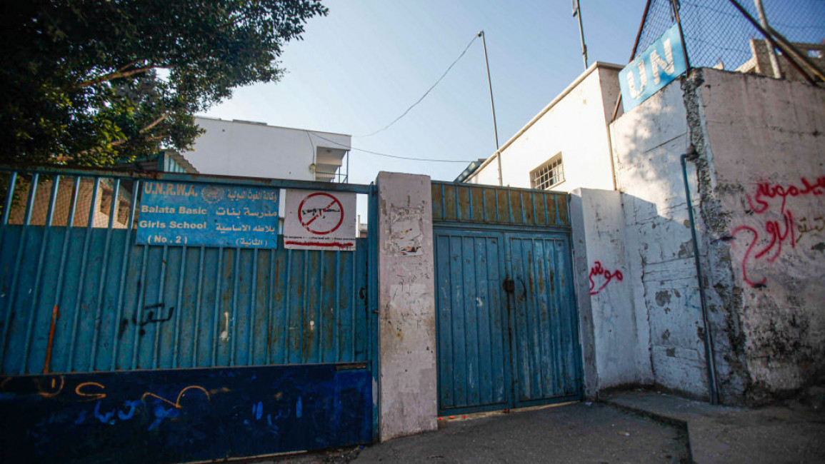 UNRWA offices closed in the West Bank as a result of the strike [Getty]