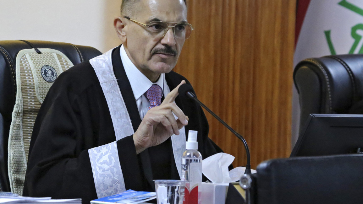 Iraqi judge Jassim Mohammad Abud