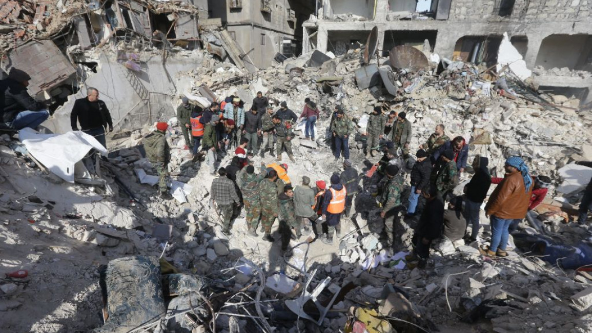 Syria rescue efforts 