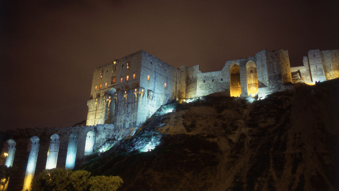 UN World Heritage Site Aleppo Citadel