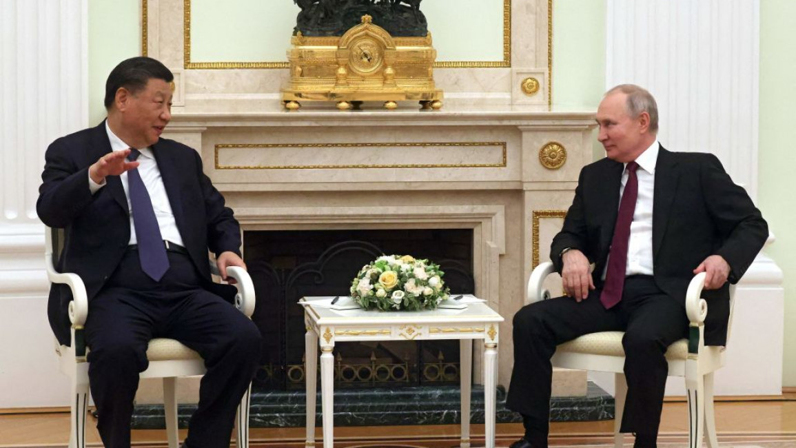 Putin Xi meeting 