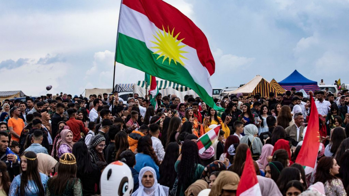 The militants fired on Kurds celebrating Newroz [Getty]