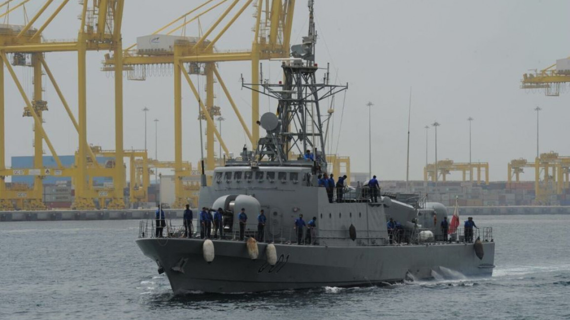 British Navy seizes Iranian weapons from smuggler vessel in Gulf 