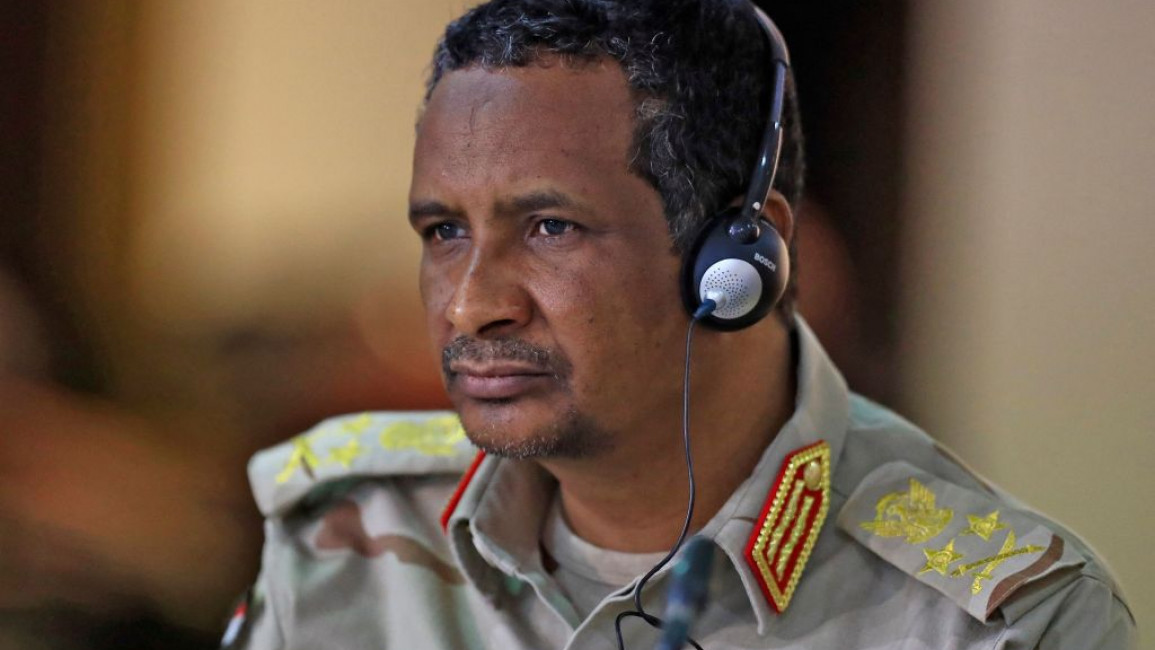Mohamed Hamdan Daglo accused ruling General Abdul Fattah Burhan of starting deadly fighting in Khartoum [Getty]