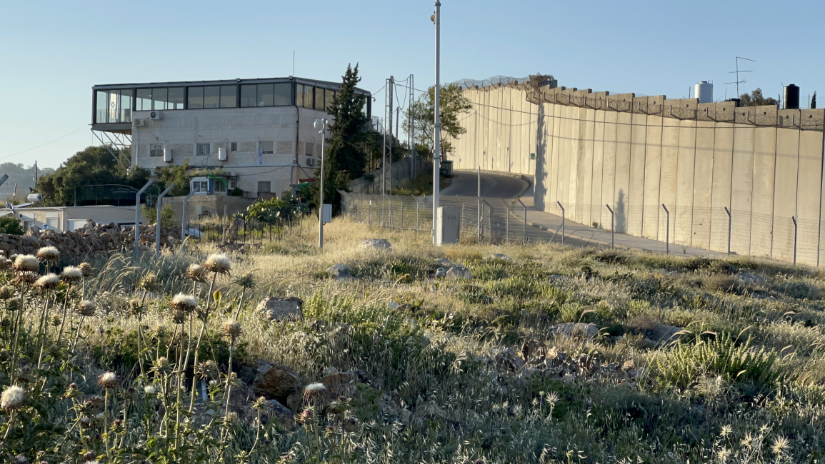 Settler home in occupied East Jerusalem. Ibrahim Hussieni/TNA 02 May 2023