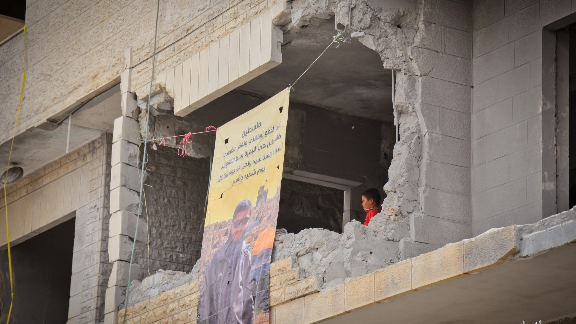 House demolition Ramallah / Qassam Muaddi