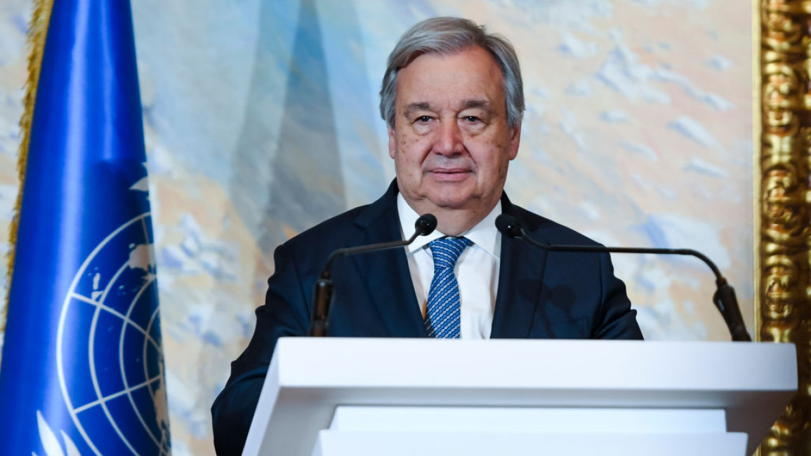 Guterres was accused of hypocrisy by human rights groups [Getty]