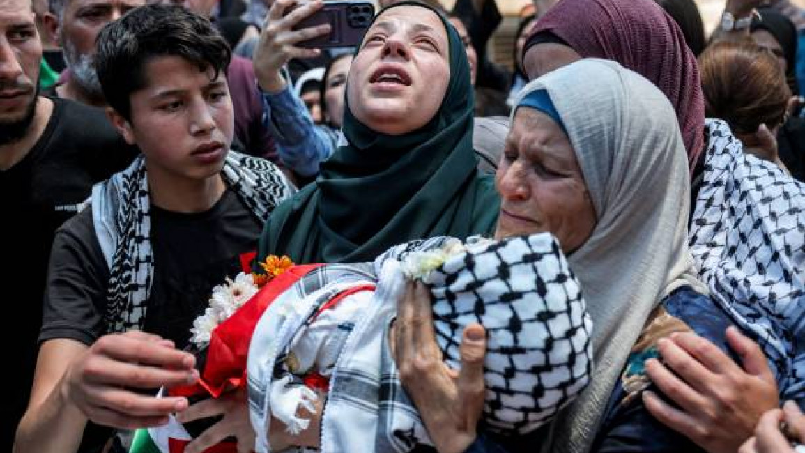 Palestinian child killed / Getty