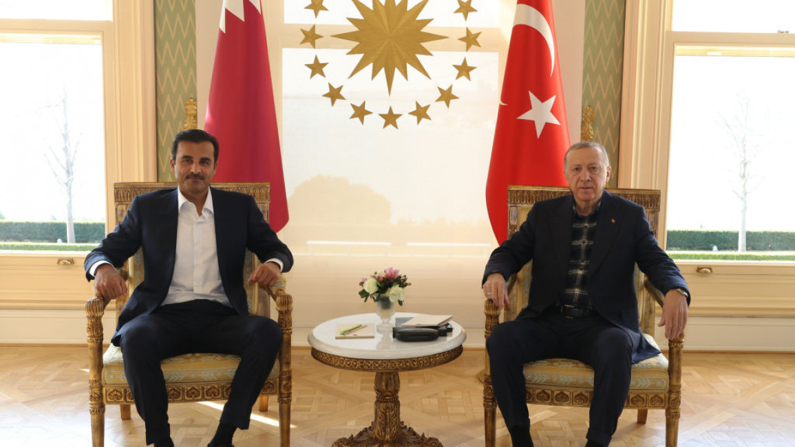 Erdogan and Tamim have met frequently since 2014 [Getty]