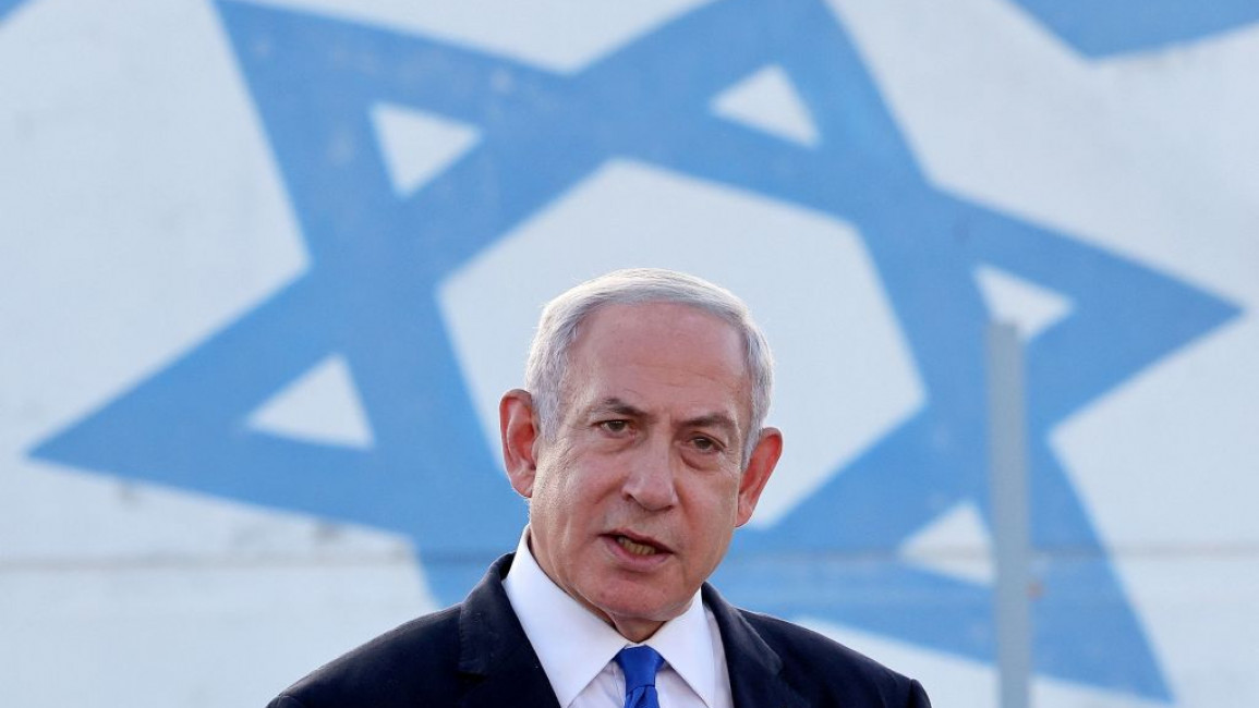 Israeli Prime Minister Benjamin Netanyahu was hospitalized for dizziness and dehydration [Getty]