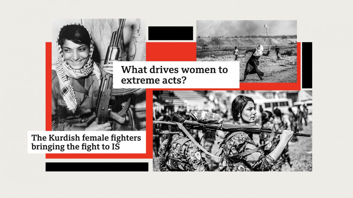 Opinion-MENA Female Resistance Fighters