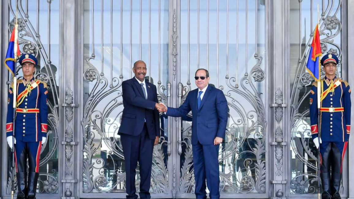 Burhan met with Egyptian President Abdel Fattah al-Sisi [Getty]