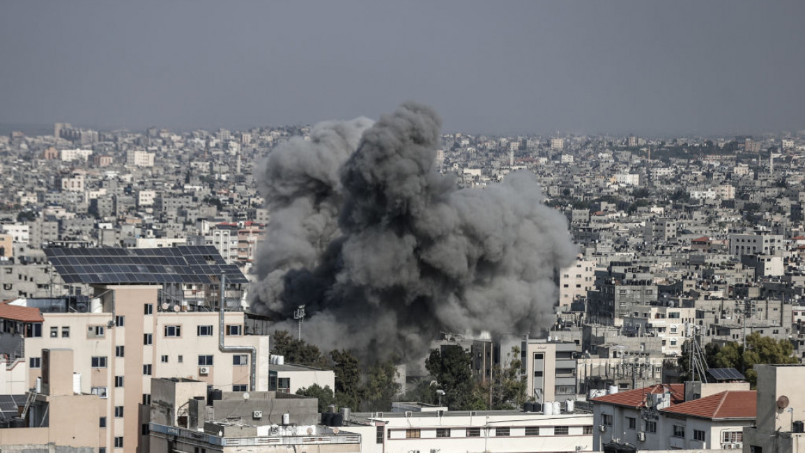 Israel has been indiscriminately bombing Gaza since a surprise Hamas attack last week [Getty]