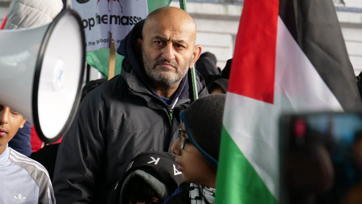 Salman Mirza, the prospective parliamentary candidate for Never Forget Gaza
