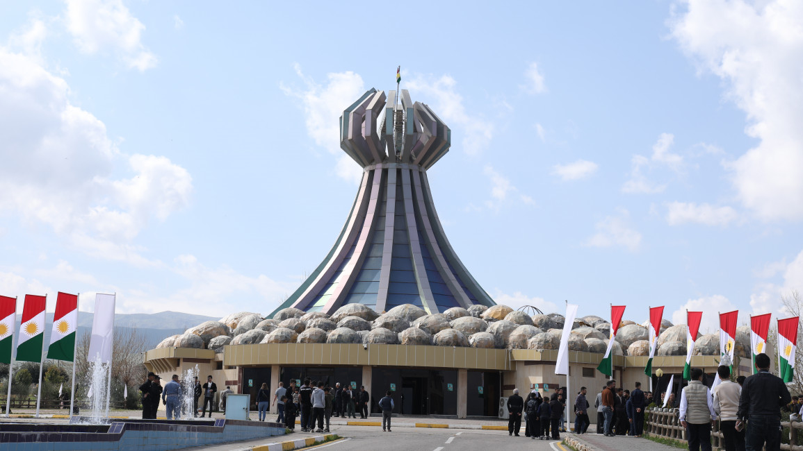 Halabja monument 2024