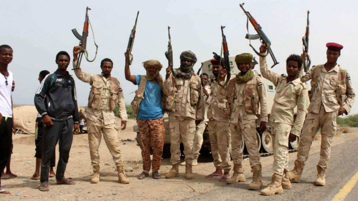 Saudi backed coalition in Yemen - AFP