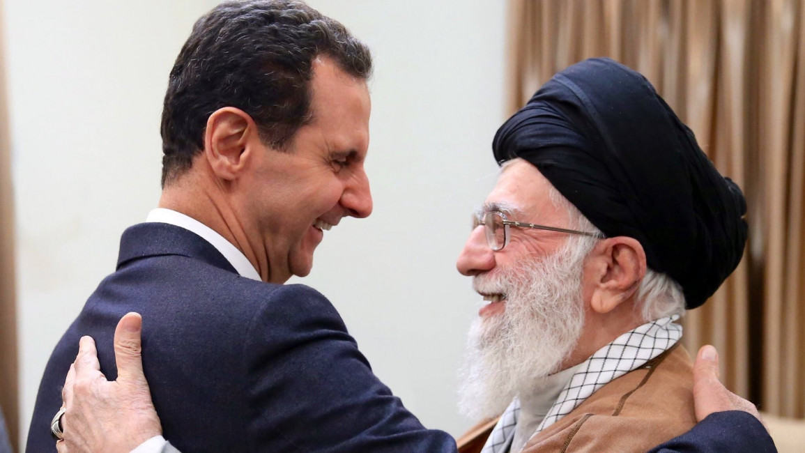 Assad Khamenei bromance 