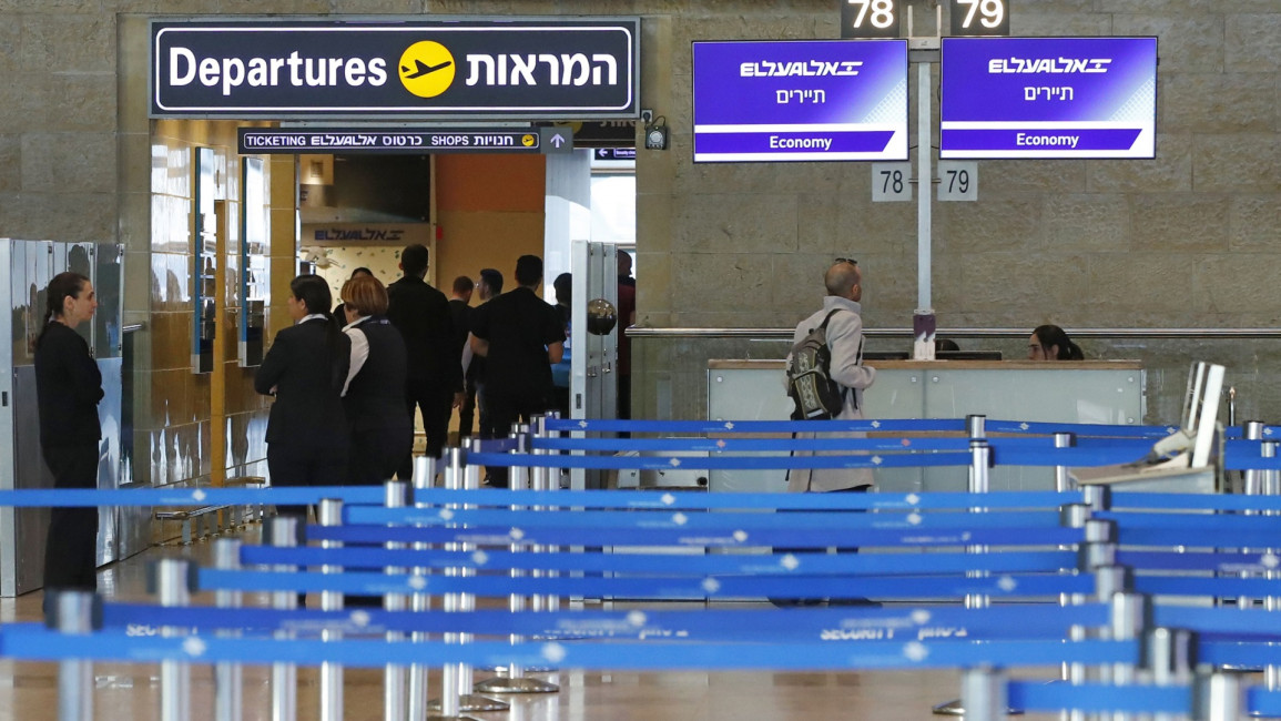 israel airport coronavirus