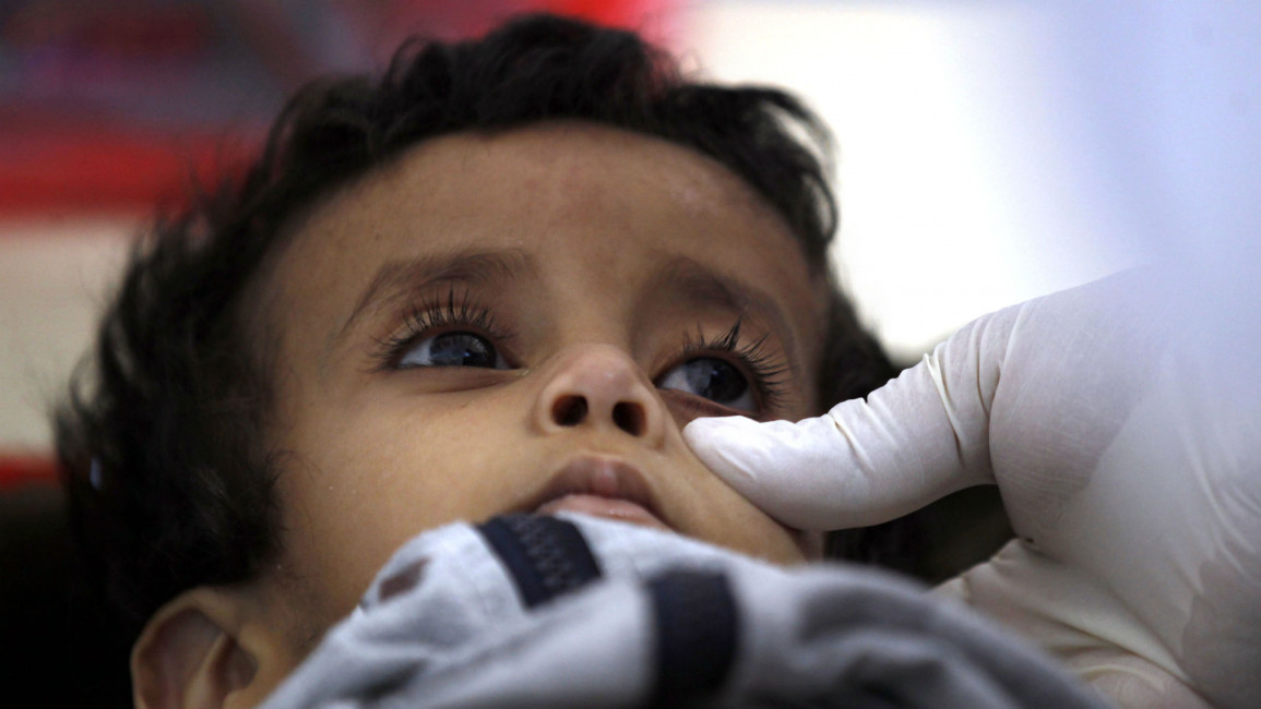 Yemen cholera AFP